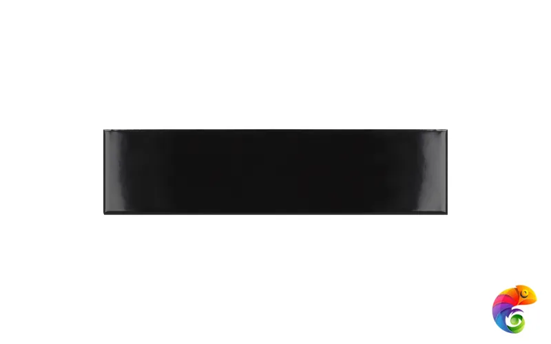 Плитка Equipe Costa Nova Black Glossy 5x20 см