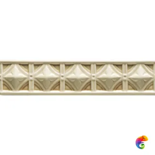 Бордюр Ceramiche Grazia Essenze Neoclassico Gelsomino 6x26