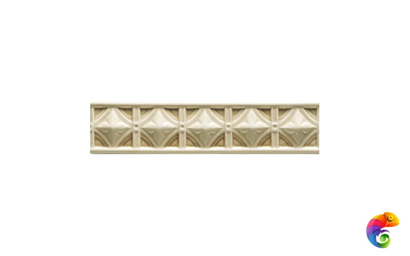 Бордюр Ceramiche Grazia Essenze Neoclassico Gelsomino 6x26