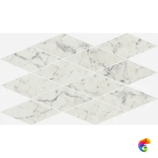 Charme Extra Carrara Mosaico Diamond 620110000077 28x48