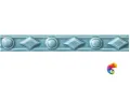 Бордюр Ceramiche Grazia Amarcord Diamantato Pavone Matt 3x20