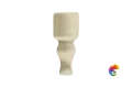 Вставка Ceramiche Grazia Epoque Angolo Finale Ivory Craquele 2x6,5