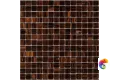 Rose Mosaic Стеклянная мозаика 2x2 G38(5) сетка 322x322