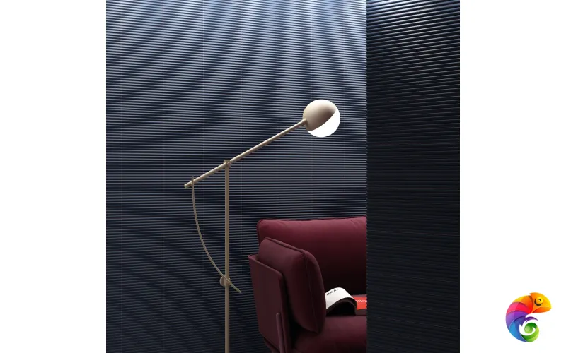 Плитка Equipe Costa Nova Onda Banyan Blue Matt 5x20 см