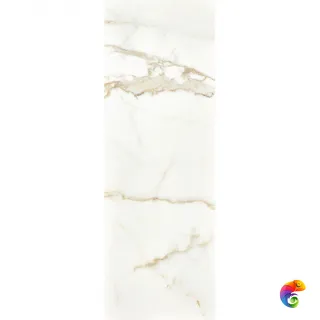 Керамическая плитка Love Ceramic Precious Calacatta Gold 35х100 Pol Rett