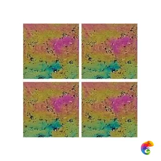 JNJ Стеклянная мозаика 2x2 NB44 сетка 327x327