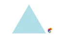 Керамическая плитка Petracers Triangolo Fondo Azzurro 17x17