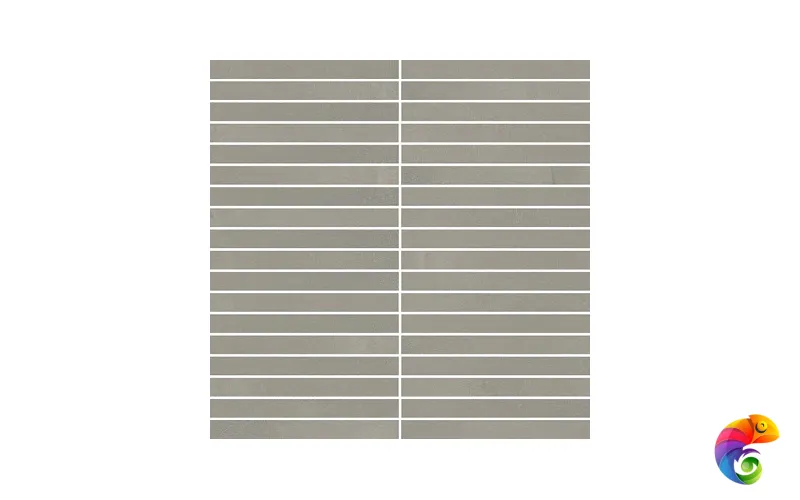 Мозаика  Italon Continuum Iron Mosaico Strip  30x30