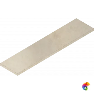 Italon Керамогранитная угловая ступень Millennium Scal. Ang. SX Dust 33x120 Nat