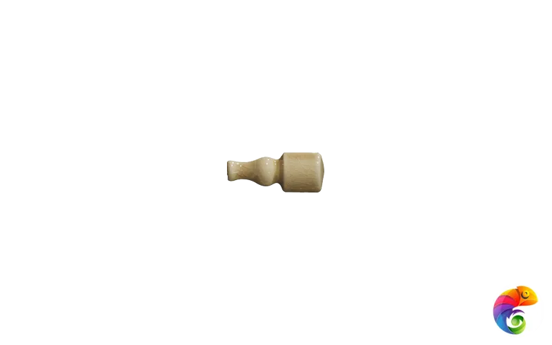 Бордюр Ceramiche Grazia Maison Angolo Finale Noix Craquele 2x6,5