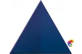Керамическая плитка Petracers Triangolo Cristalli Blu 17x17