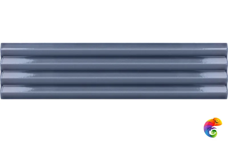 Плитка Equipe Costa Nova Praya Banyan Blue Glossy 5x20 см