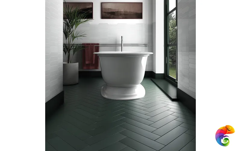 Керамическая плитка Equipe Stromboli Viridian Green Mat 9,2x36,8