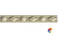 Бордюр Ceramiche Grazia Amarcord Diamantato Tabacco Matt 3x20