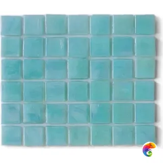 Sicis Стеклянная мозаика 1,5x1,5 Iridium Fern 2 сетка 295x295