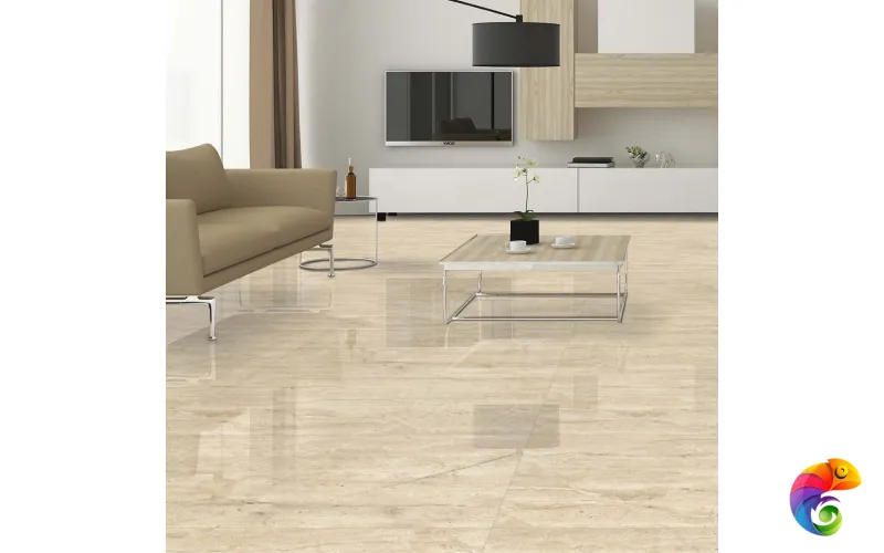 Керамогранит ART NATURA Ceramica Travertino Dianox Beige 60x120х0,9 Glossy