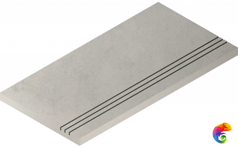 Italon Керамогранитный бортик Millennium X2 Bordo Silver 30x60 Grip