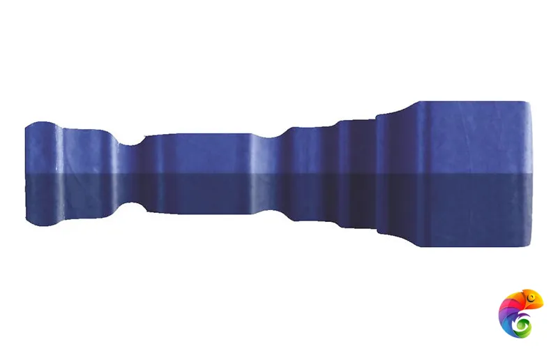 Вставка Ceramiche Grazia Epoque Angolo Terminal Pitti Cobalt Craquele 2x12