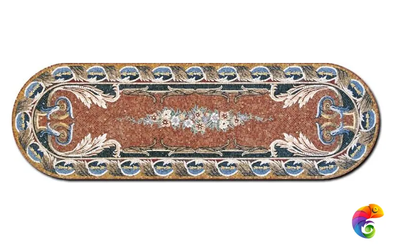 Мозаика Sicis The Mosaic Rug Courvet 73x234