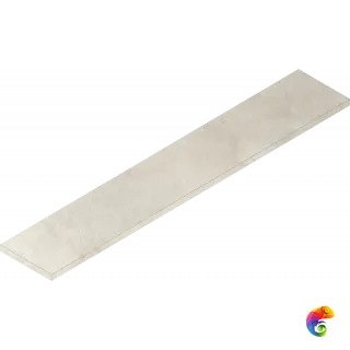 Italon Керамогранитная угловая ступень Millennium Scal. Ang. SX Pure 33x160 Nat