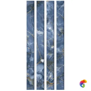 Стеклянный профиль Sicis You Glass  Deep Blue 26,2 x 300 x 6 мм