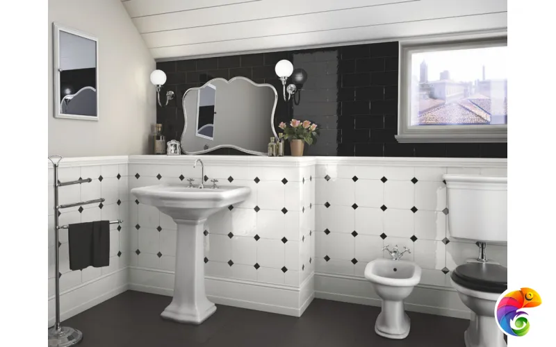 Вставка Ceramiche Grazia Vintage Tozzetto White Luc 3x3