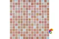 JNJ Смесь из стеклянной мозаики 2x2 JC724 сетка 327x327