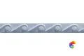 Бордюр Ceramiche Grazia Essenze Onda Genziana 3x26