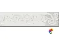 LaDiva Керамический бордюр Listello Ancona Latte 7,5x30 Luc
