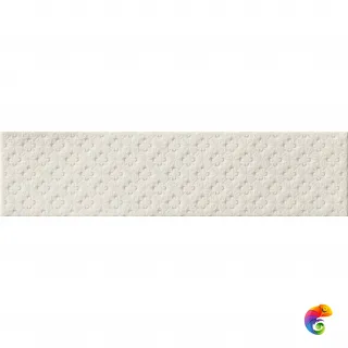 Керамическая плитка Ceramiche Grazia Impressions Bloom White 14x56