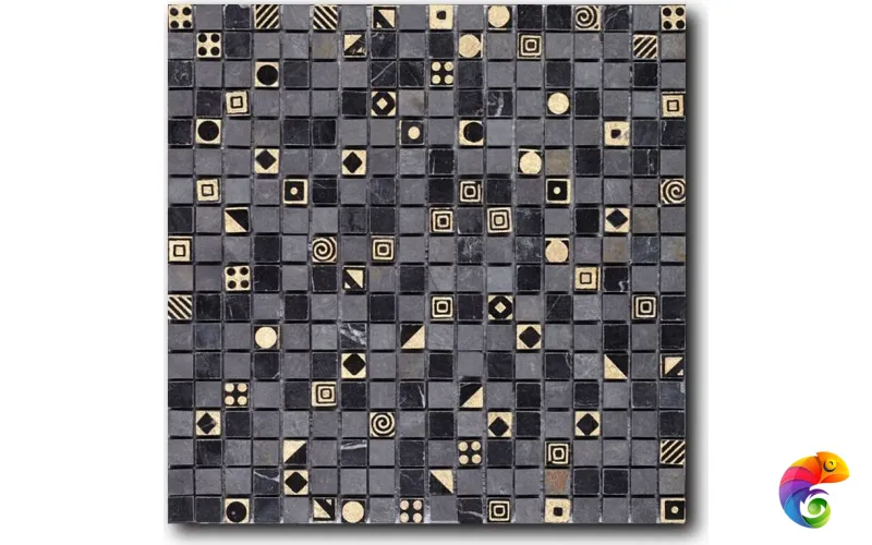 Мозаика ART NATURA  из натурального камня 15x15 Equilibrio 016 Plus 300x300