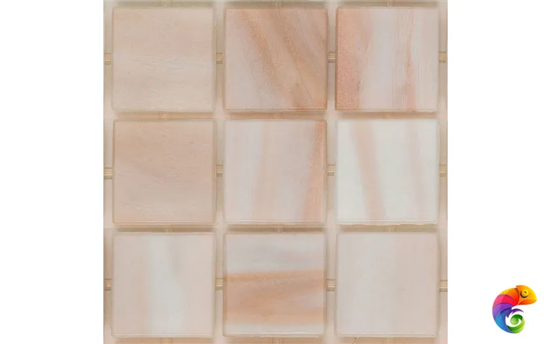 Стеклянная мозаика с авантюрином Trend Brillante Opale 221 на силиконе Luc 2x2