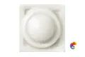 Вставка Ceramiche Grazia Amarcord Tozzetto Diamantato Bianco Matt 3x3