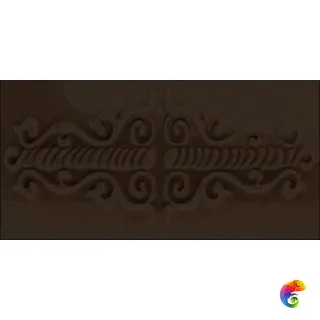 LaDiva Керамический бордюр Listello Napoli Caffe 10x20 Luc