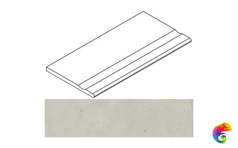 Italon Бордюр из керамогранита Avantgarde Pure Bordo 30x120 Svasato Round