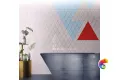 Керамическая плитка Petracers Triangolo Fondo Azzurro 17x17