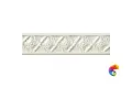 Бордюр Ceramiche Grazia Amarcord Igea Bianco Matt 5x20