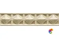 Бордюр Ceramiche Grazia Essenze Neoclassico Gelsomino 6x26