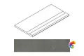 Italon Бордюр из керамогранита Avantgarde Black Bordo 30x120 Svasato Round
