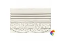 Бордюр Ceramiche Grazia Epoque Terminale Deco Bianco Craquele 12x20