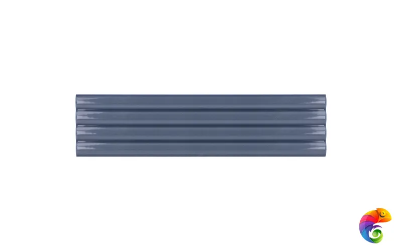 Плитка Equipe Costa Nova Onda Banyan Blue Matt 5x20 см