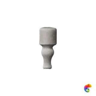 Вставка Ceramiche Grazia Amarcord Angolo Finale Fumo Matt 2x6,5