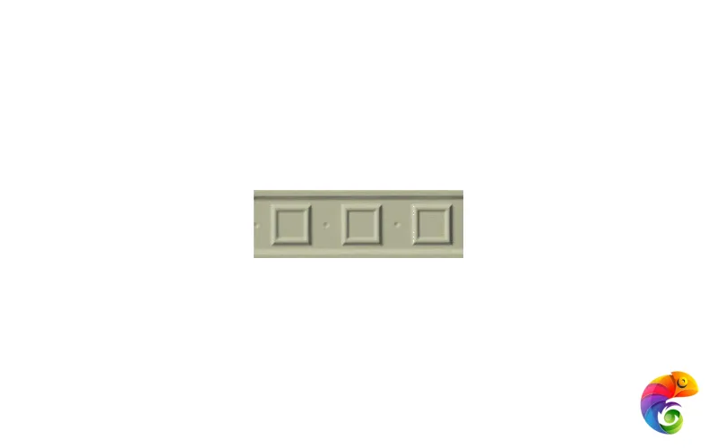 Бордюр Ceramiche Grazia Electa Square Verde Craquele 6,5x20