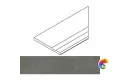 Italon Бордюр из керамогранита Avantgarde Black Bordo 30x120 Svasato Round Dx