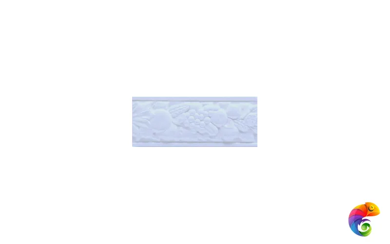 Бордюр Ceramiche Grazia Boiserie Robbiana Indaco 8x20