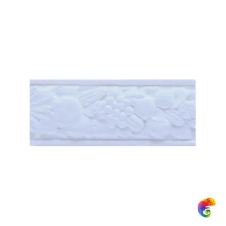 Бордюр Ceramiche Grazia Boiserie Robbiana Indaco 8x20