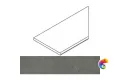 Italon Бордюр из керамогранита Avantgarde Black Bordo 30x120 Round Dx
