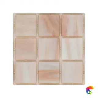 Стеклянная мозаика с авантюрином Trend Brillante Opale 221 на силиконе Luc 2x2