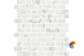 Italon Керамогранитная мозаика Charme Advance Mosaico Raw Platinum 30x30