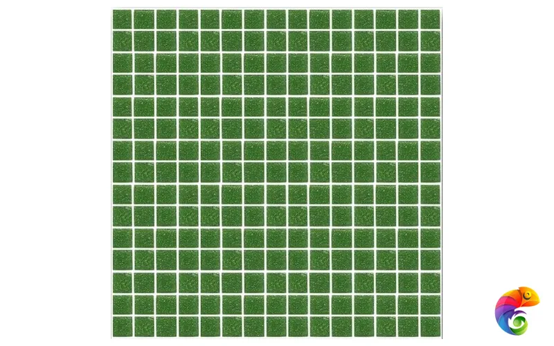 Rose Mosaic Стеклянная мозаика 1x1 A25(2) сетка 318х318